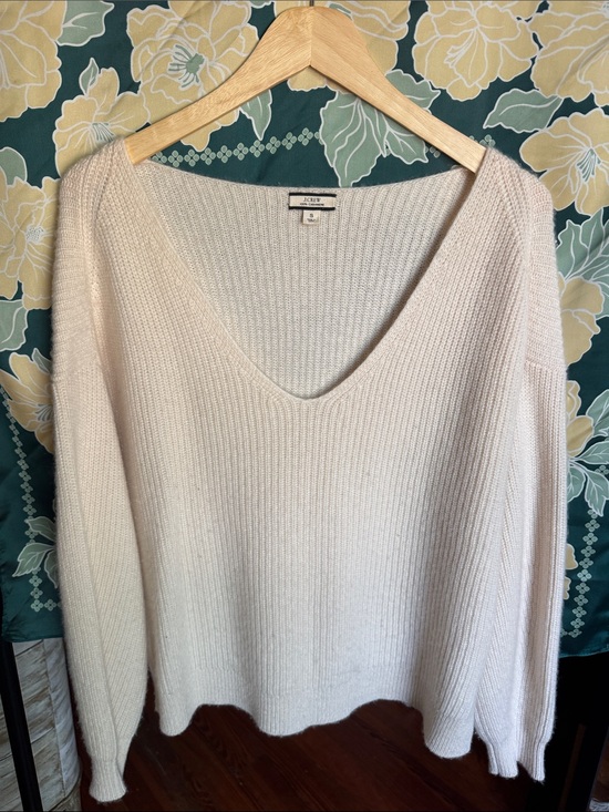 J. Crew Sweaters - J. Crew 100% Cashmere Ribbed V-Neck Sweater